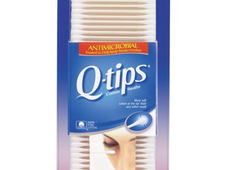 Q-Tips Cotton Swabs Antimicrobial 300 ct For Cheap