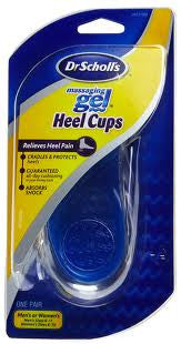 Dr. Scholl s Massaging Gel Heel Cups One Pair For Discount