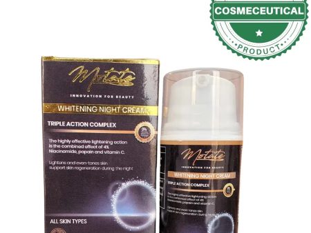 Whitening Night Cream for Brighter Skin - Motate 50g Discount