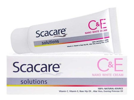 Scacare C & E Cream Nano White (Pink) 30g Tube on Sale