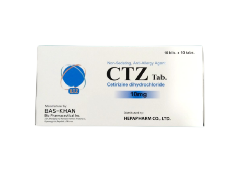 CTZ Tab (10tab x 10Blis Box) Online