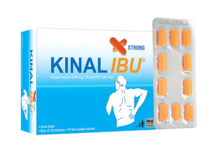 KINAL IBU® FORT 500MG 200MG TAB (BOX 10×10) LOCAL(PPM) Hot on Sale