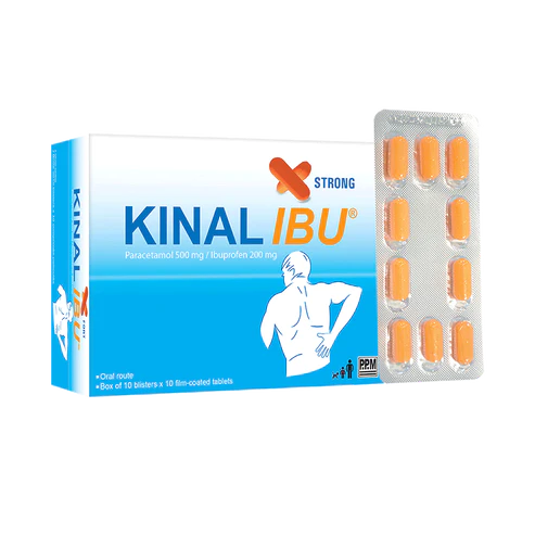 KINAL IBU® FORT 500MG 200MG TAB (BOX 10×10) LOCAL(PPM) Hot on Sale