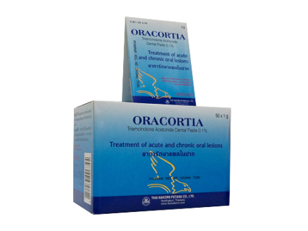 ORACORTIA Blue 0.1% 1G sachet Supply