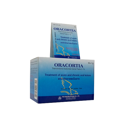 ORACORTIA Blue 0.1% 1G sachet Supply