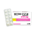 METRONIDAZOLE 250MG TAB (BOX 10×10)(PPM) Sale