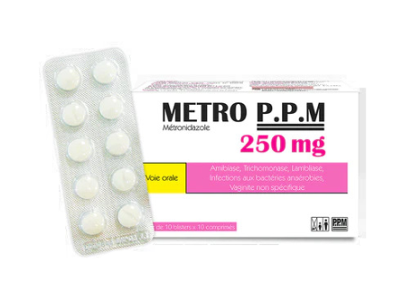 METRONIDAZOLE 250MG TAB (BOX 10×10)(PPM) Sale