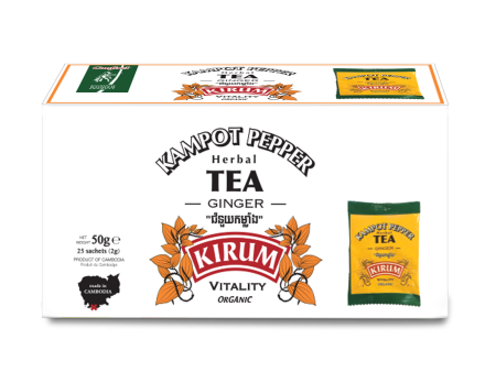 OR. KP PEPPER HERBAL TEA GINGER BOX 25SAC 2G (PPM) Cheap