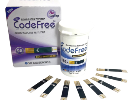 CodeFree Blood Glucose Test Strip 50Test Box For Cheap