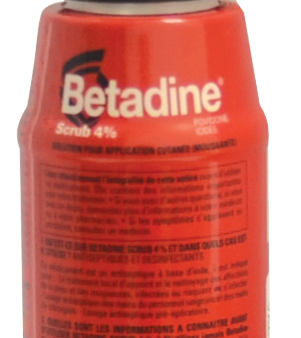 BETADINE SCRUB SOL MOUS 4% 125ML(PPM) Cheap