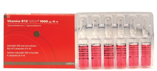 VITAM B12 GERDA AMP 1000IM BT6A 4ML (PPM) Fashion