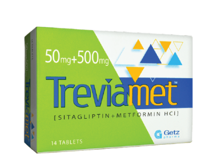 TREVIAMET TAB 50MG+500MG TP14 S Cheap