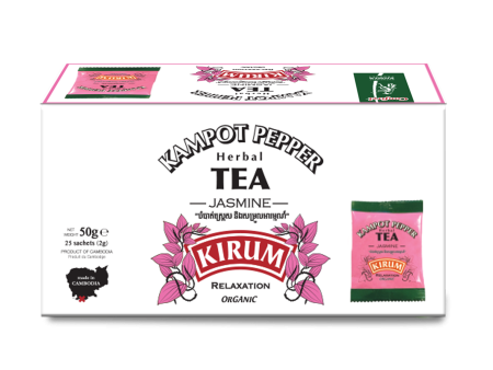 OR. KP PEPPER HERBAL TEA JASMINE BOX 25SAC 2G (PPM) Online now