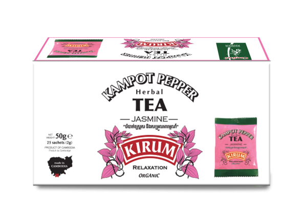 OR. KP PEPPER HERBAL TEA JASMINE BOX 25SAC 2G (PPM) Online now