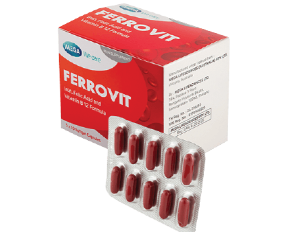 FERROVIT  10tab x 5blister  Box Sale