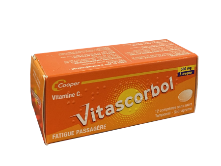 VITASCORBOL 500MG SSUC 12CPR EXPORT(PPM) on Sale