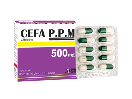 CEFA P.P.M 500MG CAP (BOX 10×10)(PPM) on Sale