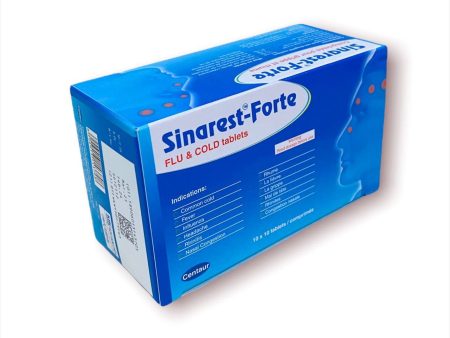 Sinarest-Forte Flu & Cold Tab (BOX 10x10) For Cheap