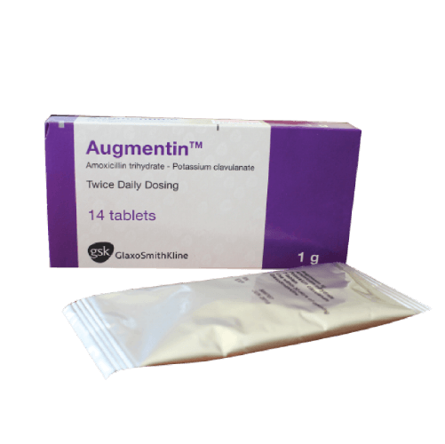 AUGMENTIN 1G TAB (BOX 2x7) Supply