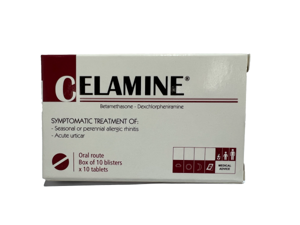 CELAMINE®-0.25-MG 2MG-TAB-(BOX 10×10)(PPM) Online Hot Sale