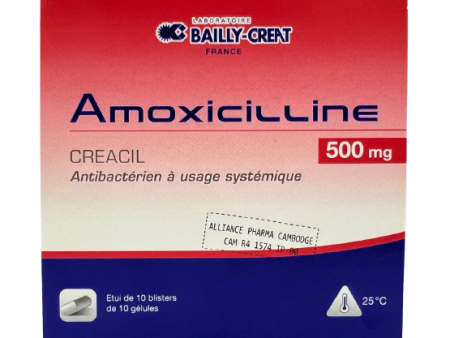 Amoxicillin 500mg Bailly-Create (10cp Blister) Online