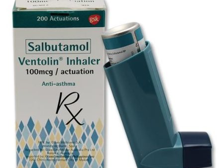 Salbutamol Ventolin inhaler 100mcg Online Hot Sale