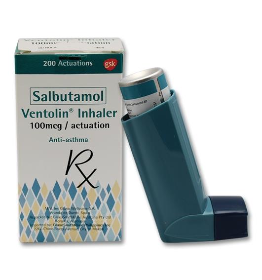 Salbutamol Ventolin inhaler 100mcg Online Hot Sale