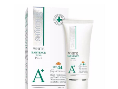 Smooth E White BabyFace Serum Plus SPF 44 A+ For Discount