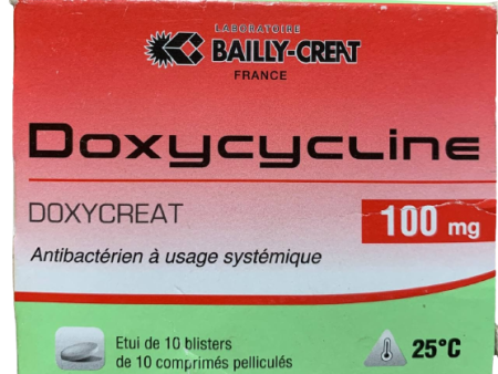 DOXYCYCLINE 100MG 10tab blister CREAT Hot on Sale