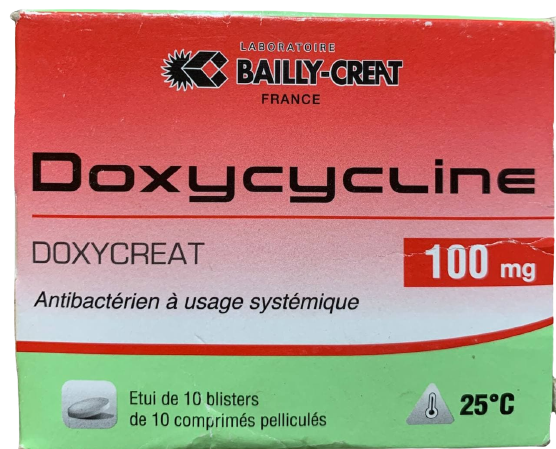 DOXYCYCLINE 100MG 10tab blister CREAT Hot on Sale