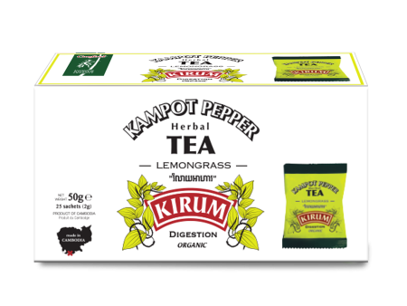 OR. KP PEPPER HERBAL TEA LEMONGRASS BOX 25SAC 2G (PPM) Online