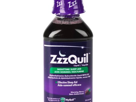 Vicks Zzzquil Sleep Aid Liquid, Warming Berry Flavor, 354ml Sale