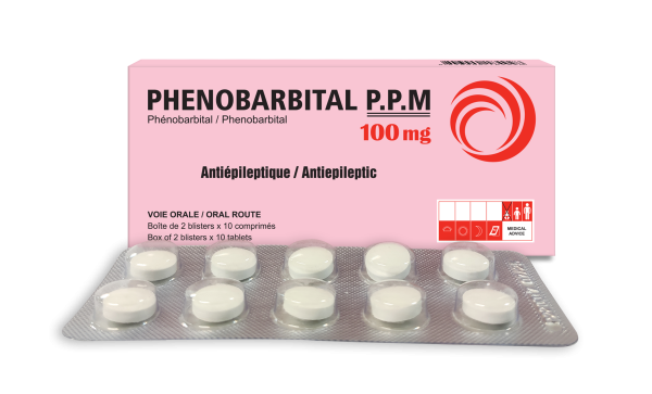 PHENOBARBITAL PPM 100MG TAB (BOX 2x10)(PPM) Online Sale