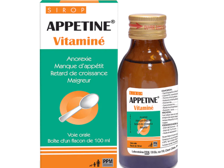 Appetine Vitamine Syrup 100ml BTL on Sale